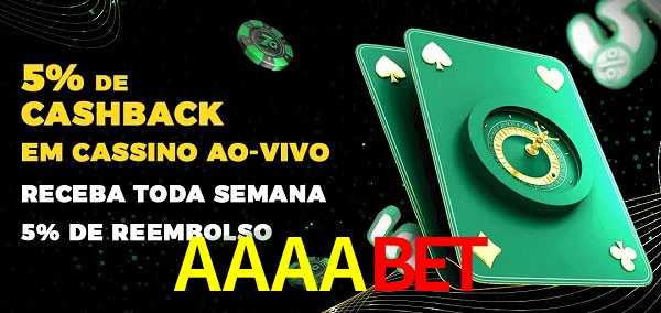 Promoções do cassino ao Vivo AAAAbet